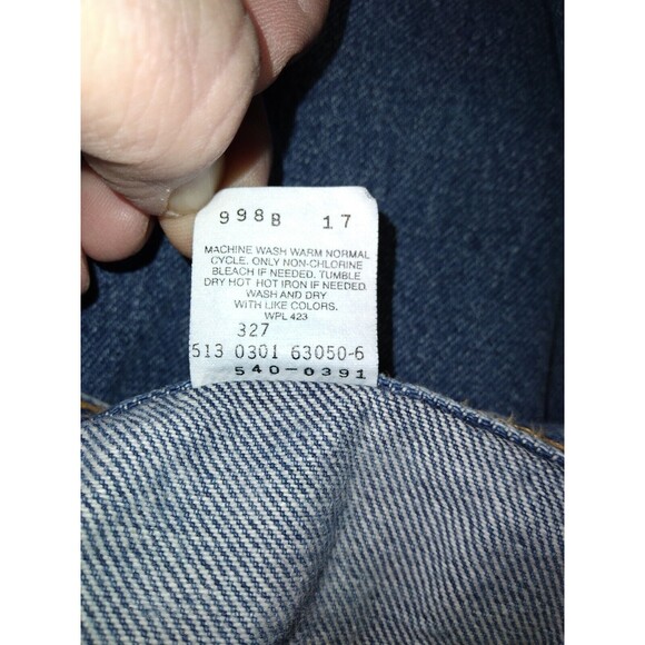 VINTAGE Levis 540 Relaxed Fit Jeans Mens 40x32 Blue Denim - Picture 9 of 9